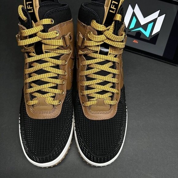 Nike Lunar Force 1 Duckboot Ale Brown Black 805899-202 Men’s Sizes - Picture 6 of 11
